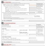 General donation form preview