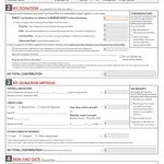 Leadership Donor donation form