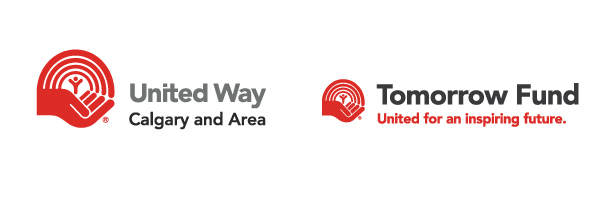 United Way of Calgary and Area and Tomorrow Fund logos